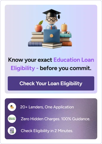 Know your exact education loan eligibility before you commit