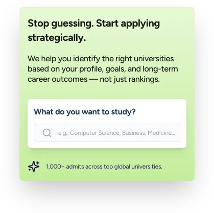 Get admission guidance for University of Edinburgh